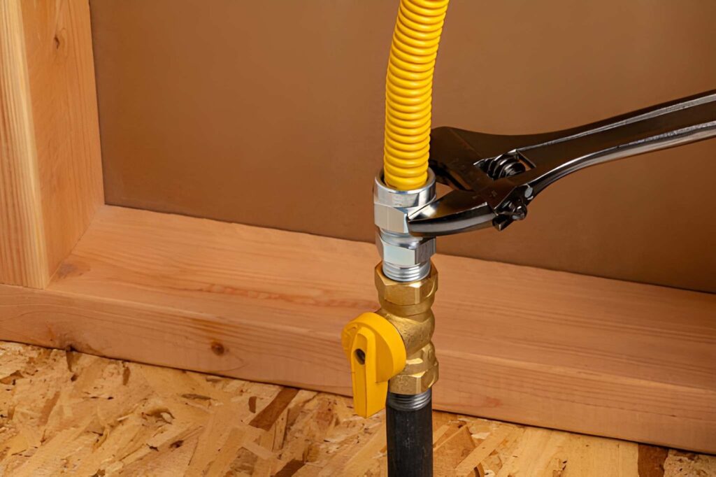 Gas lines replacement service for homes